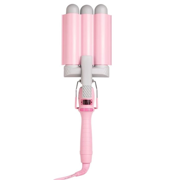 MERMADE PRO HAIR WAVER - 1.25" PINK - Picture 6 of 7